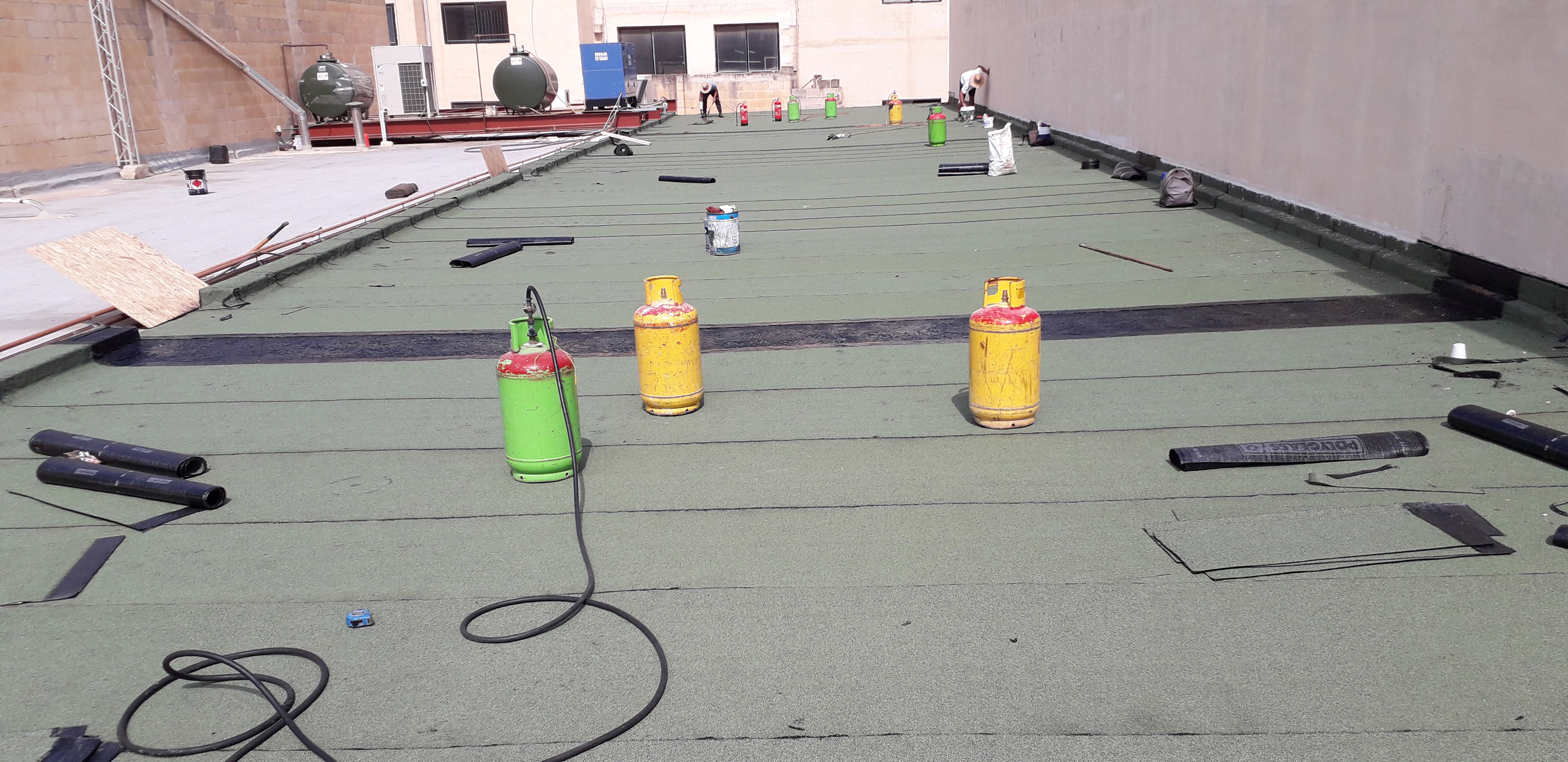 Carpet Membrane Roofs 6